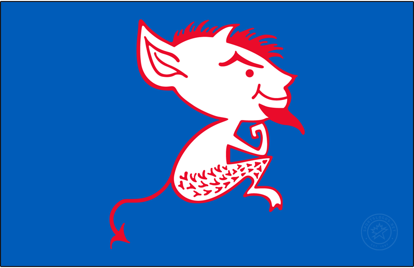 DePaul Blue Demons 1975-1999 Alt on Dark Logo diy iron on heat transfer